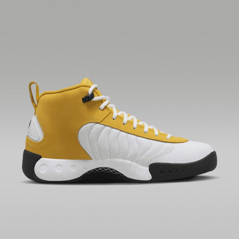 Nike Jordan Jumpman Pro Schoenen Heren Wit Geel Zwart Nederland | 321067-LRZ