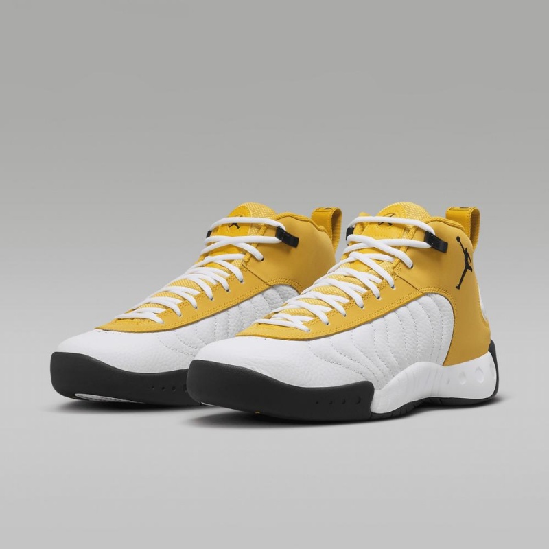 Nike Jordan Jumpman Pro Schoenen Heren Wit Geel Zwart Nederland | 321067-LRZ