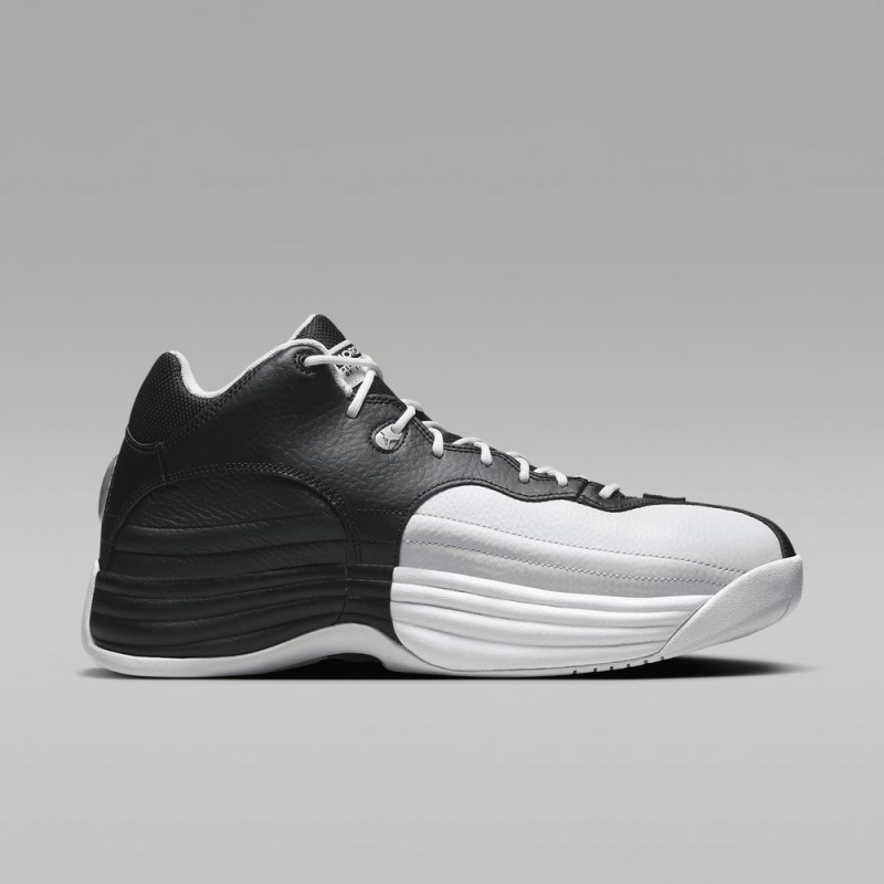 Nike Jordan Jumpman Team 1 Schoenen Heren Zwart Wit Rood Nederland | 403567-SXN
