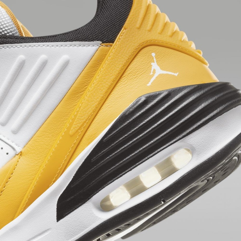 Nike Jordan Max Aura 5 Schoenen Heren Wit Geel Zwart Nederland | 714385-VKM