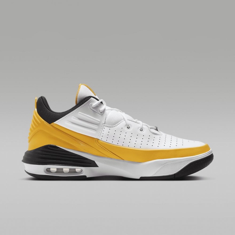 Nike Jordan Max Aura 5 Schoenen Heren Wit Geel Zwart Nederland | 714385-VKM