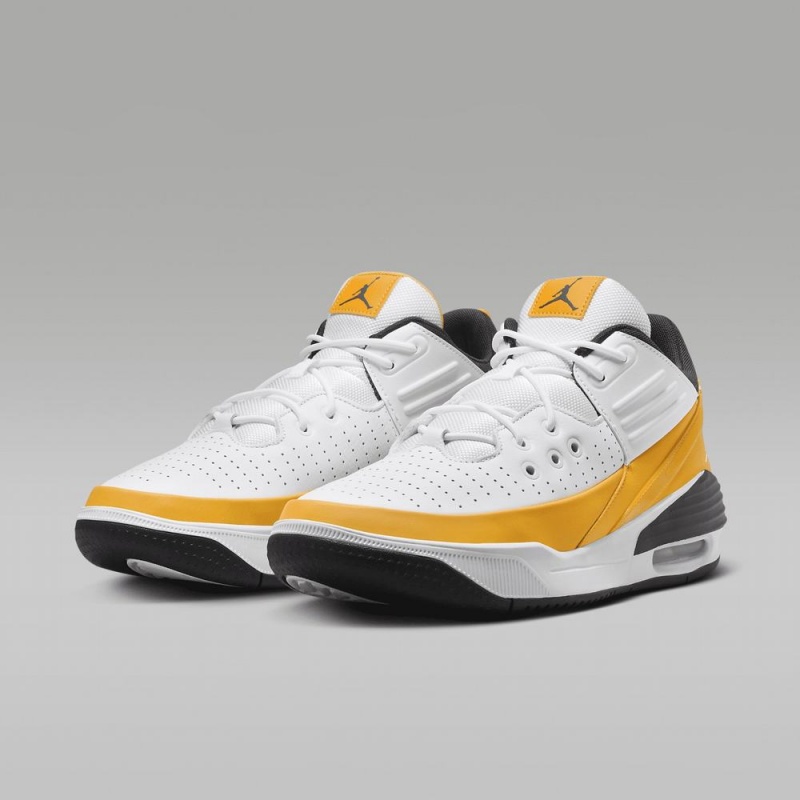 Nike Jordan Max Aura 5 Schoenen Heren Wit Geel Zwart Nederland | 714385-VKM