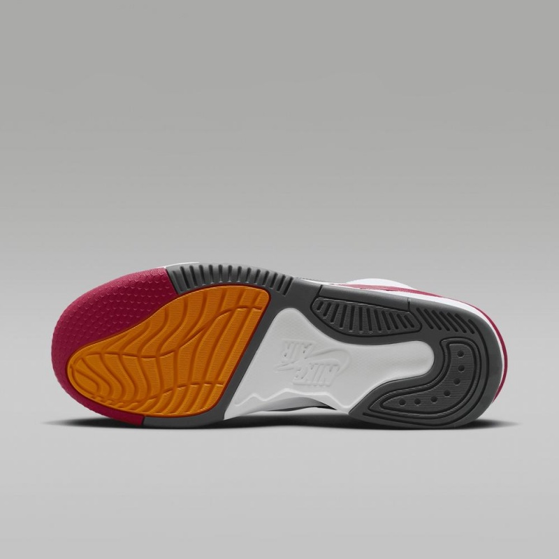 Nike Jordan Max Aura 5 Schoenen Heren Wit Rood Diepgrijs Oranje Nederland | 912653-YJC