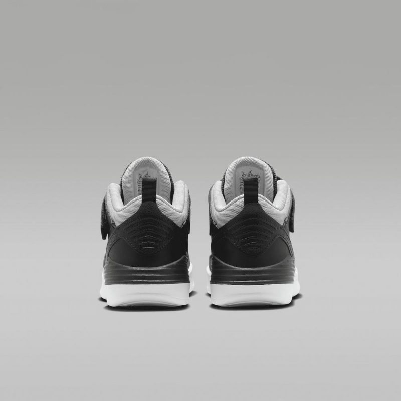 Nike Jordan Max Aura 5 Schoenen Kinderen Zwart Grijs Wit Oranje Nederland | 293547-XLH