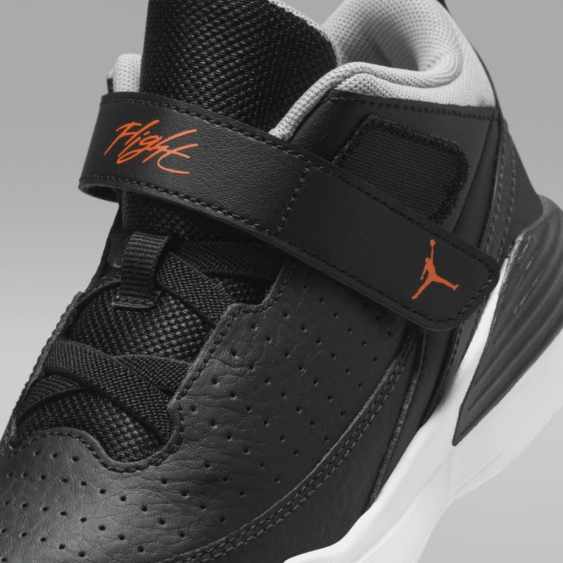 Nike Jordan Max Aura 5 Schoenen Kinderen Zwart Grijs Wit Oranje Nederland | 293547-XLH