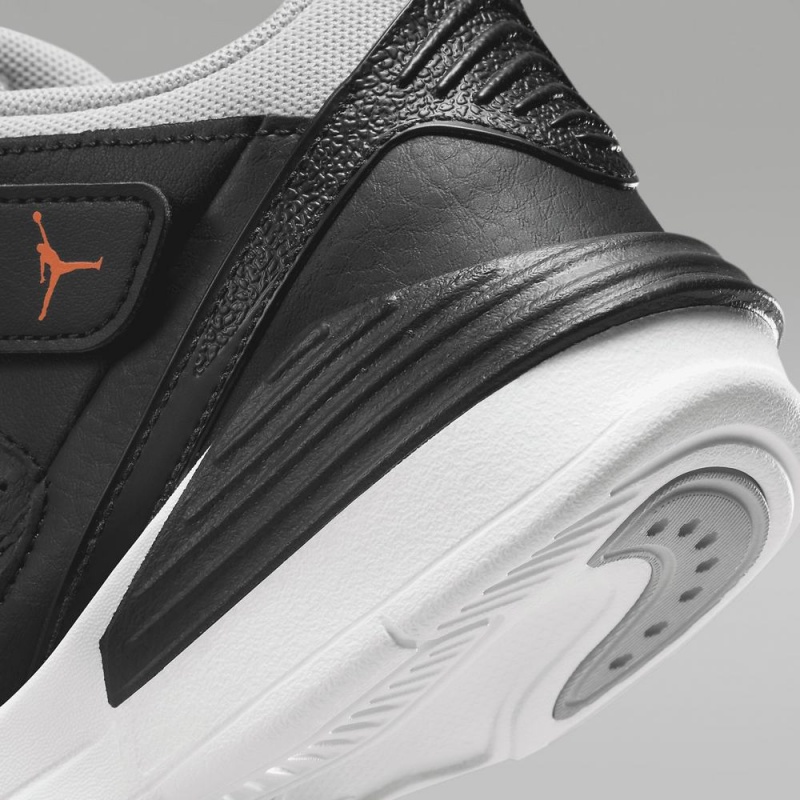 Nike Jordan Max Aura 5 Schoenen Kinderen Zwart Grijs Wit Oranje Nederland | 293547-XLH