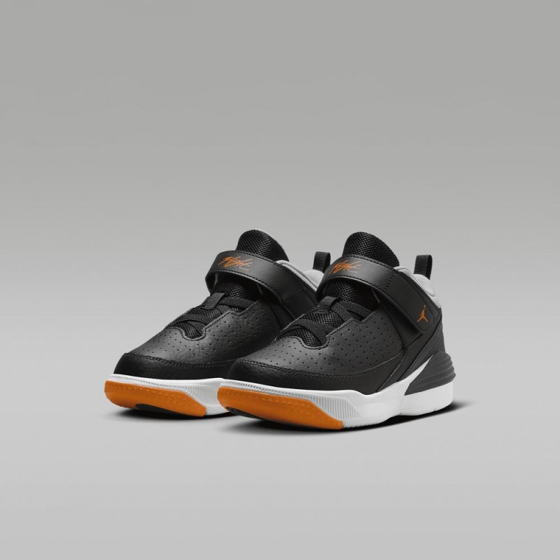 Nike Jordan Max Aura 5 Schoenen Kinderen Zwart Grijs Wit Oranje Nederland | 293547-XLH