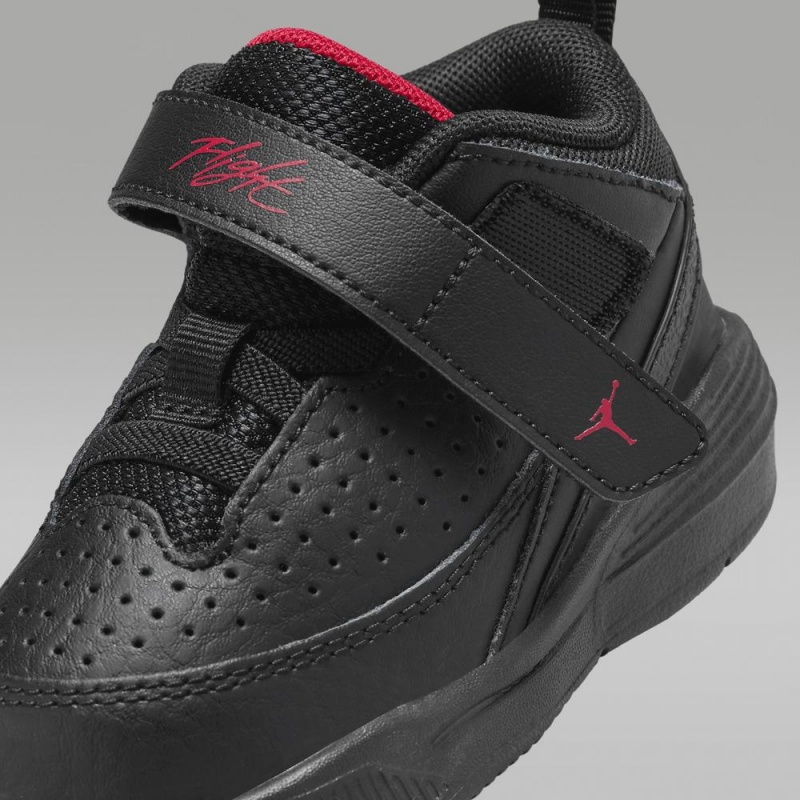 Nike Jordan Max Aura 5 Schoenen Kinderen Zwart Rood Nederland | 860542-XMA