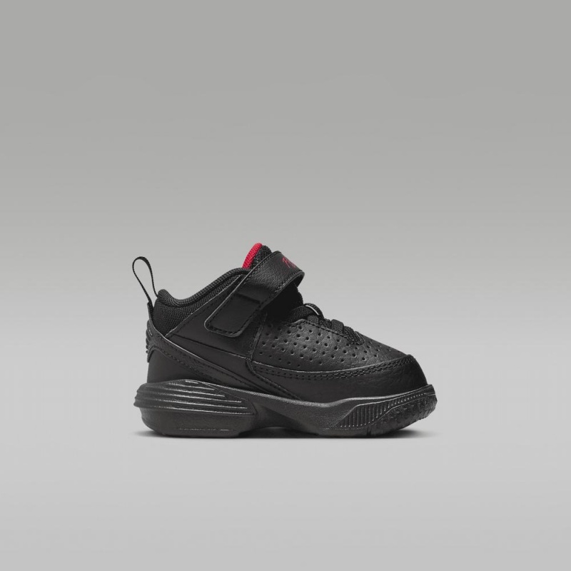 Nike Jordan Max Aura 5 Schoenen Kinderen Zwart Rood Nederland | 860542-XMA