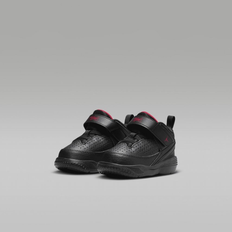 Nike Jordan Max Aura 5 Schoenen Kinderen Zwart Rood Nederland | 860542-XMA