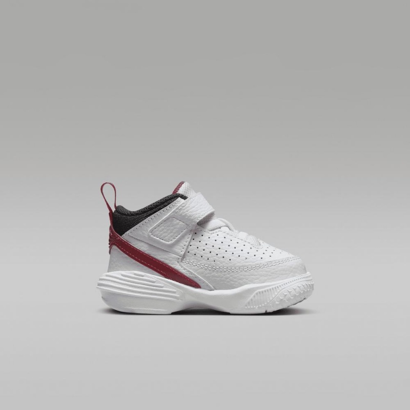 Nike Jordan Max Aura 5 Schoenen Kinderen Wit Rood Nederland | 091462-CVF
