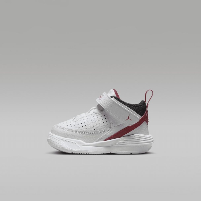 Nike Jordan Max Aura 5 Schoenen Kinderen Wit Rood Nederland | 091462-CVF