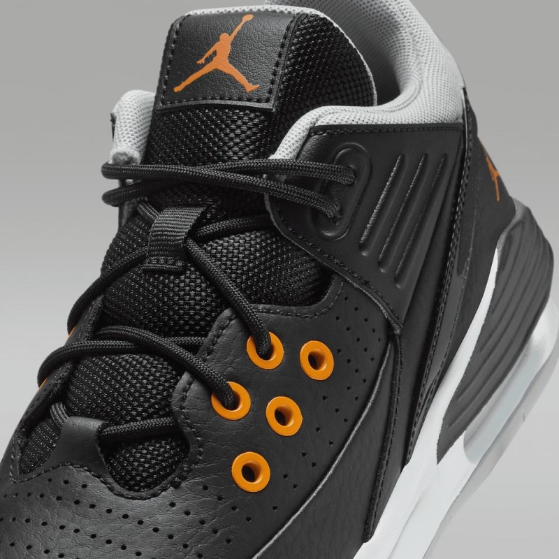 Nike Jordan Max Aura 5 Schoenen Kinderen Zwart Wit Oranje Nederland | 456018-CXR