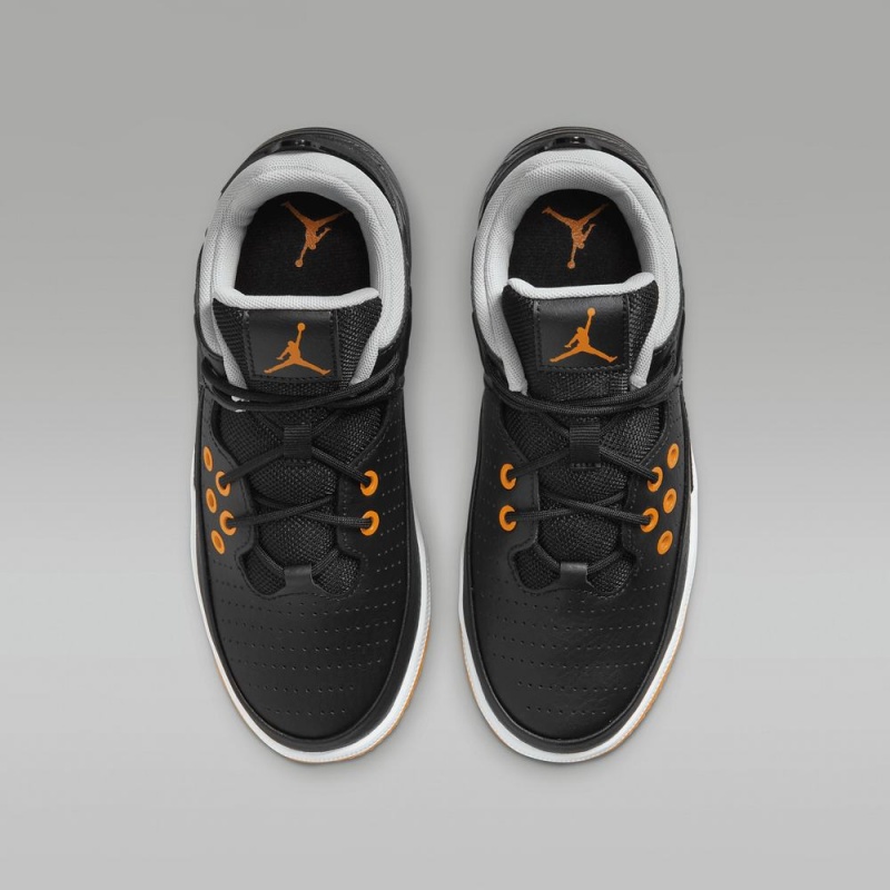 Nike Jordan Max Aura 5 Schoenen Kinderen Zwart Wit Oranje Nederland | 456018-CXR