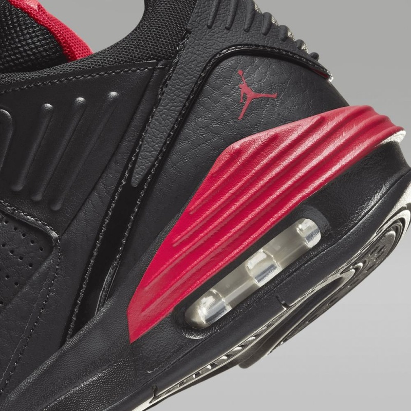 Nike Jordan Max Aura 5 Schoenen Kinderen Zwart Rood Nederland | 786195-ZCM