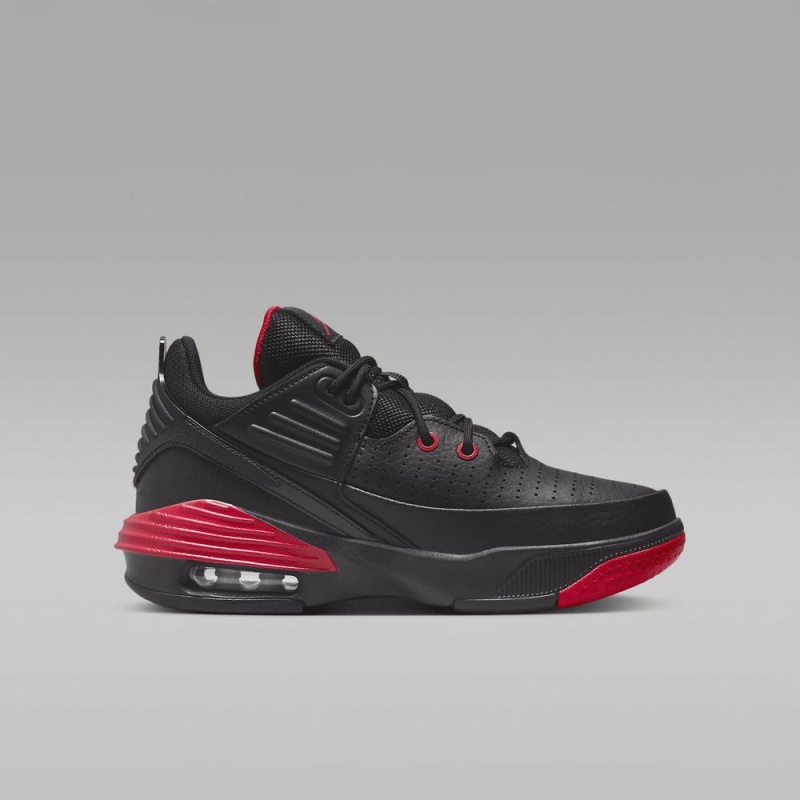 Nike Jordan Max Aura 5 Schoenen Kinderen Zwart Rood Nederland | 786195-ZCM