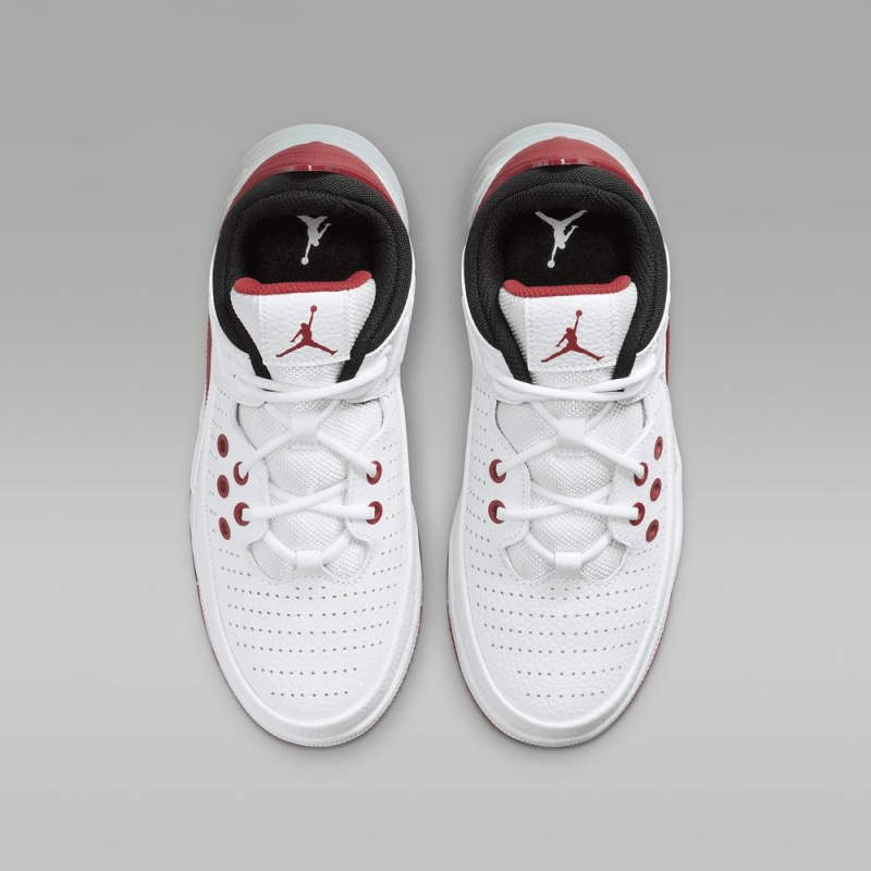 Nike Jordan Max Aura 5 Schoenen Kinderen Wit Rood Nederland | 640385-YQK