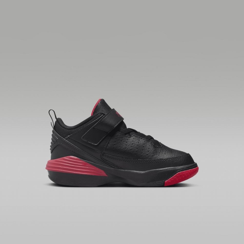 Nike Jordan Max Aura 5 Schoenen Kinderen Zwart Rood Nederland | 372854-OMC