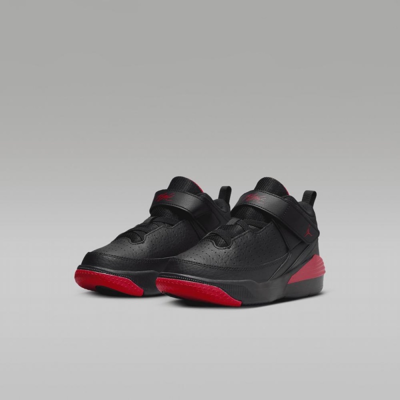 Nike Jordan Max Aura 5 Schoenen Kinderen Zwart Rood Nederland | 372854-OMC