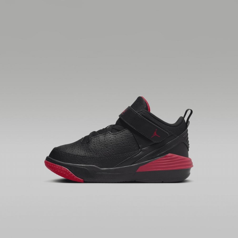 Nike Jordan Max Aura 5 Schoenen Kinderen Zwart Rood Nederland | 372854-OMC