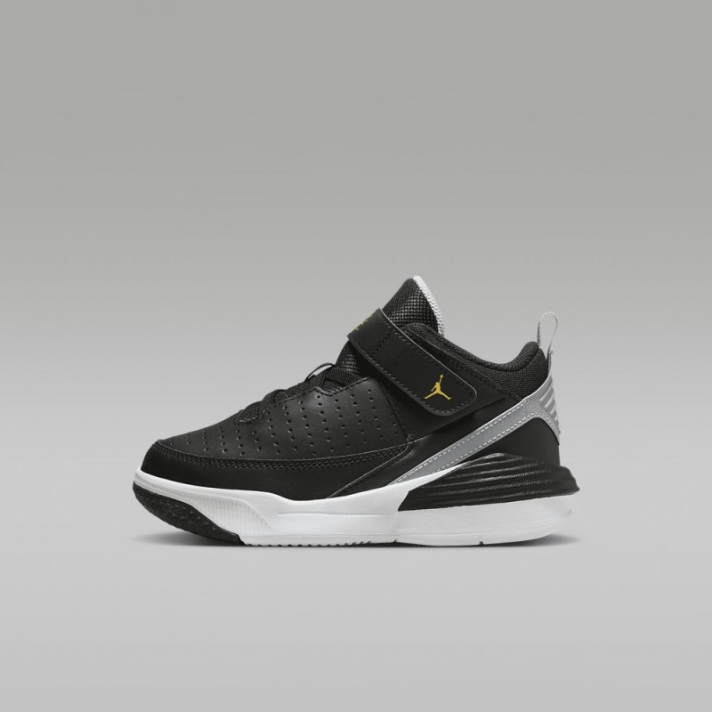 Nike Jordan Max Aura 5 Schoenen Kinderen Zwart Wit Nederland | 870213-QHN