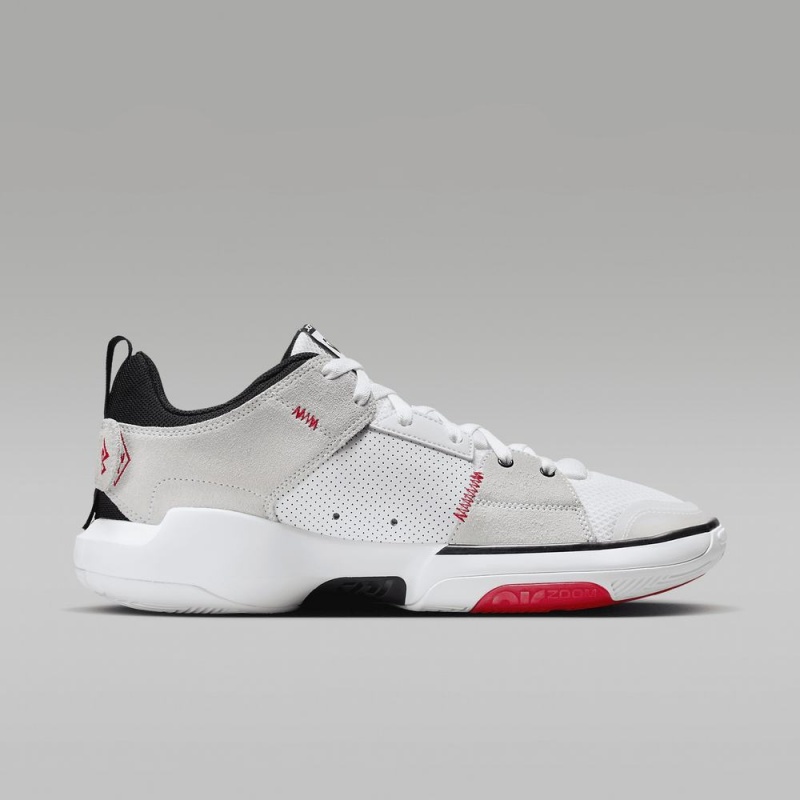 Nike Jordan One Take 5 Schoenen Heren Wit Zwart Rood Nederland | 419370-YDC