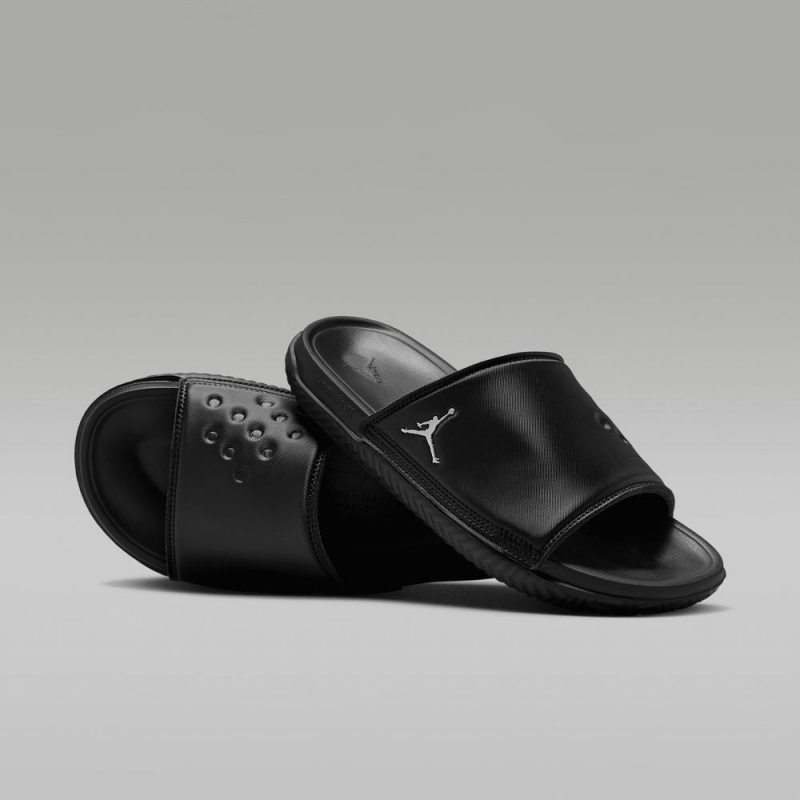 Nike Jordan Play Schoenen Heren Zwart Metal Zilver Nederland | 087312-HYX