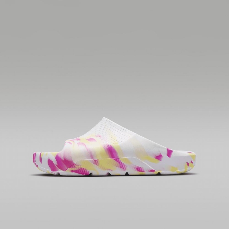Nike Jordan Post Schoenen Kinderen Wit Fuchsie Lichtoranje Nederland | 320847-QWP