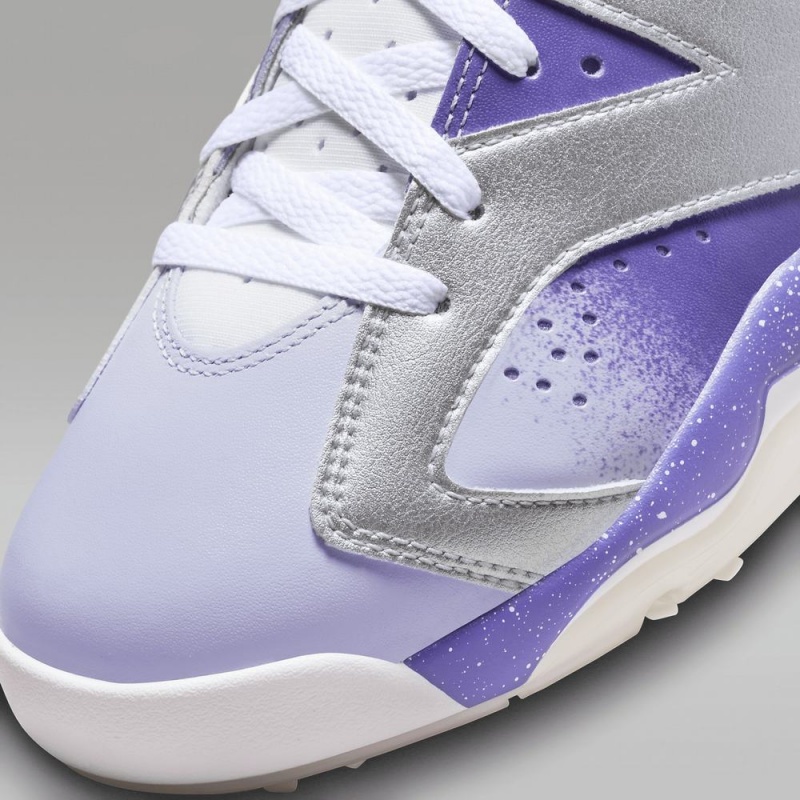 Nike Jordan Retro 6 G NRG Schoenen Heren Metal Zilver Paars Nederland | 369214-CHK