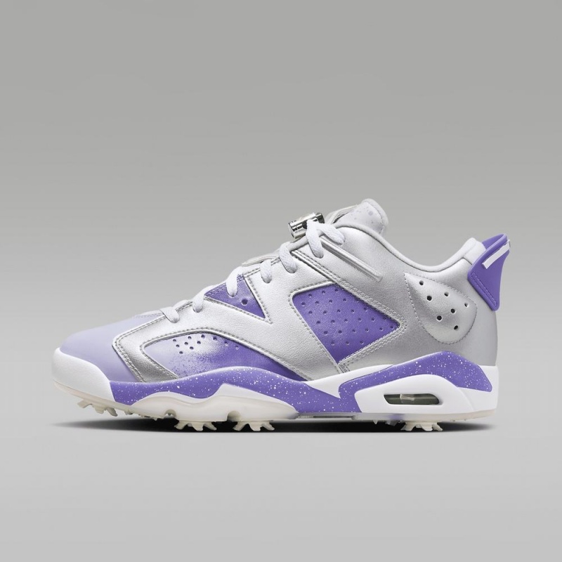 Nike Jordan Retro 6 G NRG Schoenen Heren Metal Zilver Paars Nederland | 369214-CHK