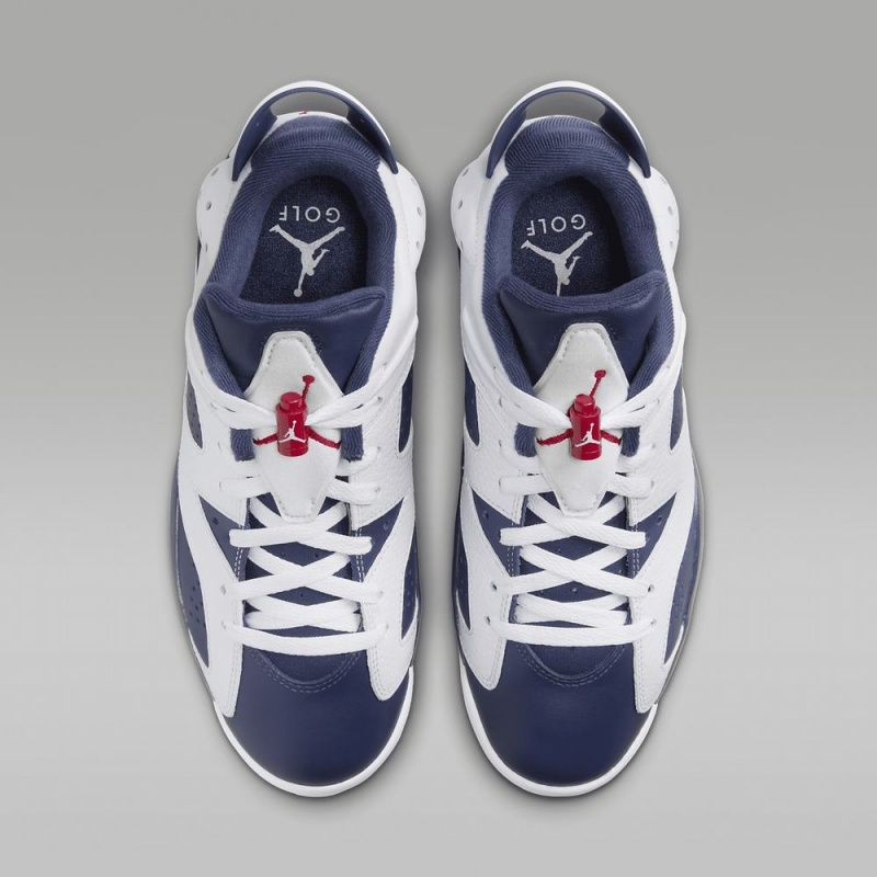 Nike Jordan Retro 6 G Schoenen Heren Blauw Wit Nederland | 075438-OKN