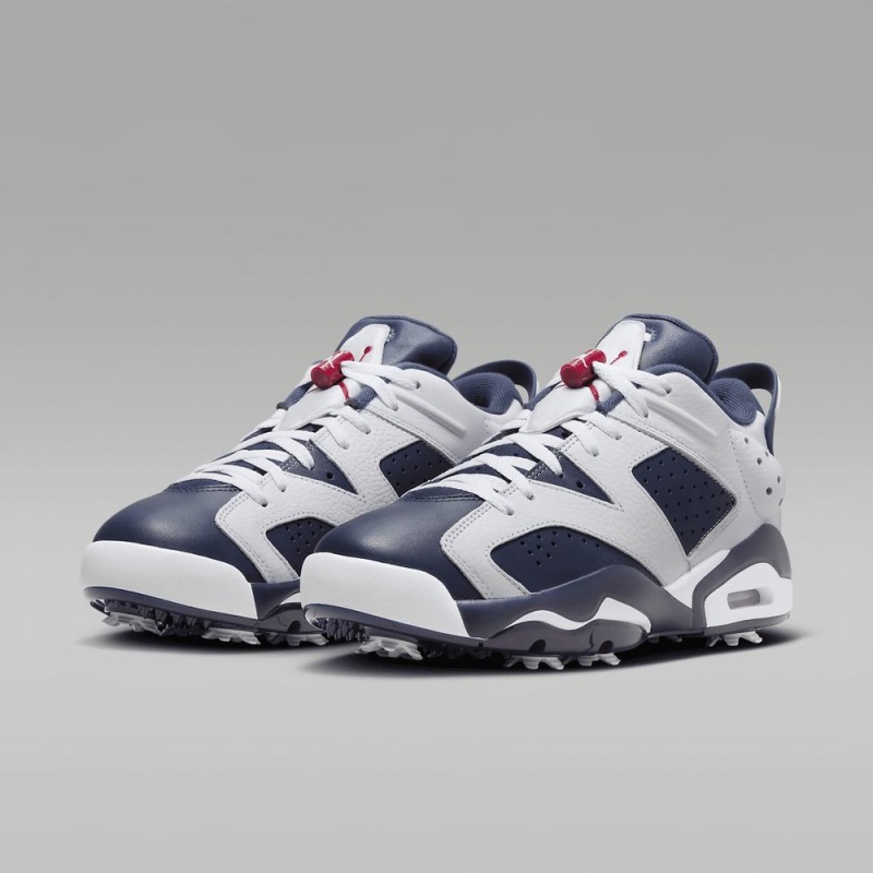 Nike Jordan Retro 6 G Schoenen Heren Blauw Wit Nederland | 075438-OKN