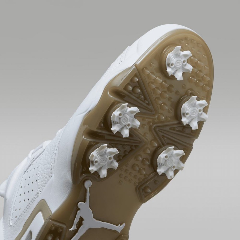 Nike Jordan Retro 6 G Schoenen Heren Wit Khaki Nederland | 950862-YDK