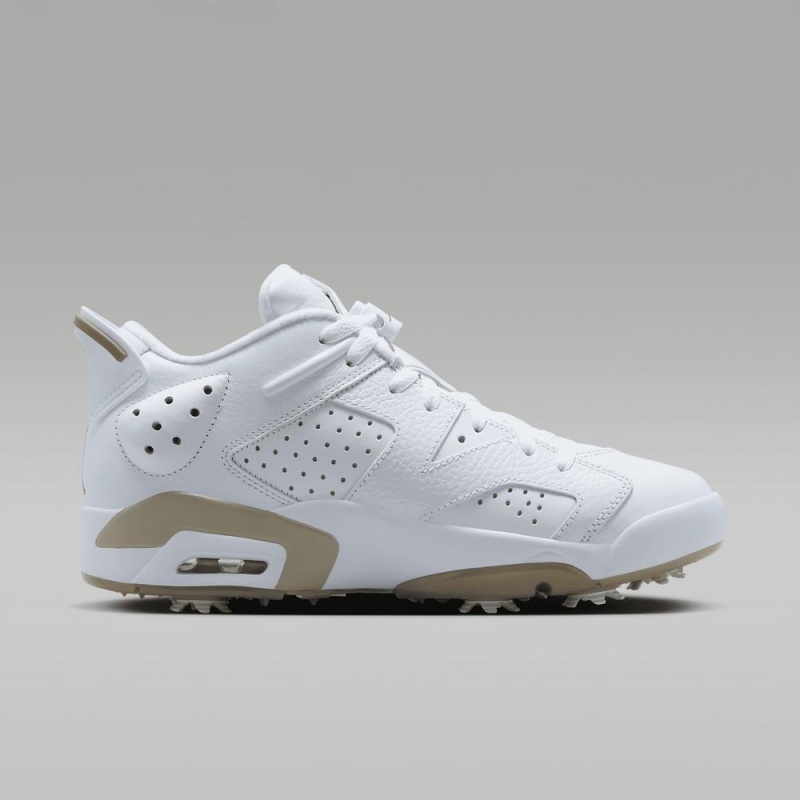 Nike Jordan Retro 6 G Schoenen Heren Wit Khaki Nederland | 950862-YDK