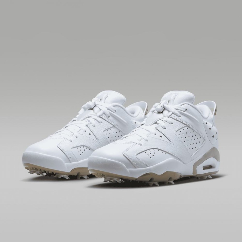 Nike Jordan Retro 6 G Schoenen Heren Wit Khaki Nederland | 950862-YDK