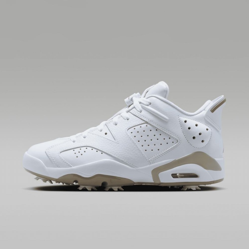Nike Jordan Retro 6 G Schoenen Heren Wit Khaki Nederland | 950862-YDK