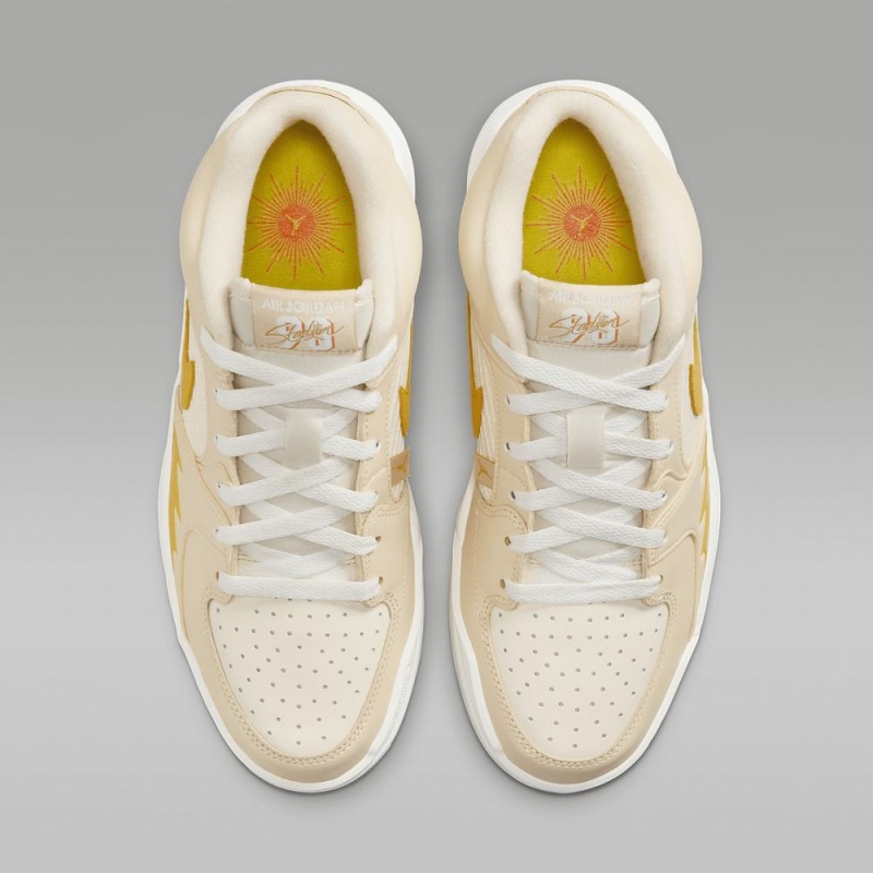 Nike Jordan Stadium 90 Schoenen Dames Lichtgeel Nederland | 753694-VMN