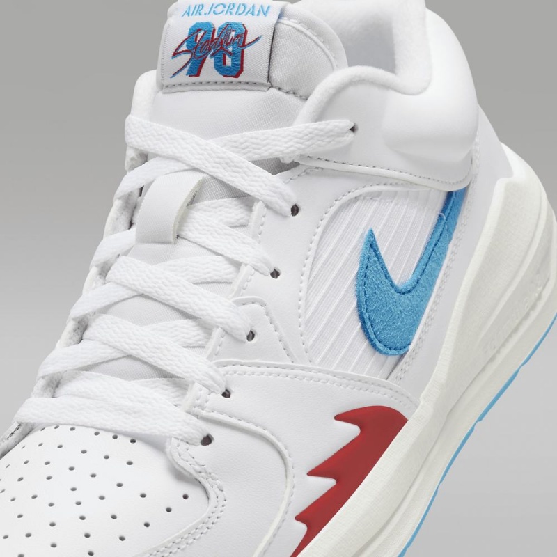 Nike Jordan Stadium 90 Schoenen Dames Wit Blauw Nederland | 182047-YBX