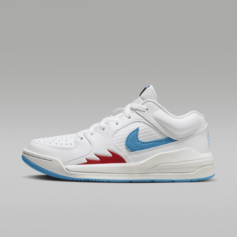 Nike Jordan Stadium 90 Schoenen Dames Wit Blauw Nederland | 182047-YBX