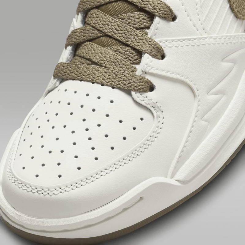 Nike Jordan Stadium 90 Schoenen Dames Wit Olijfgroen Nederland | 314709-OIC