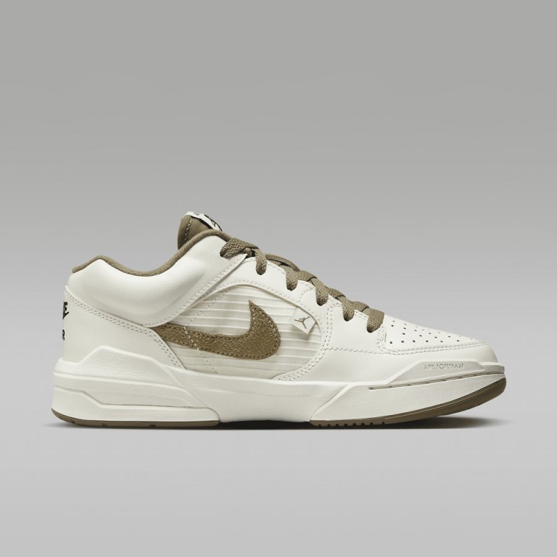 Nike Jordan Stadium 90 Schoenen Dames Wit Olijfgroen Nederland | 314709-OIC