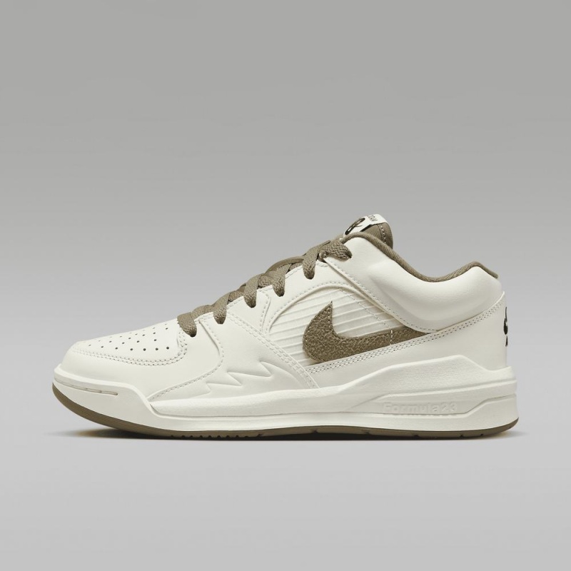 Nike Jordan Stadium 90 Schoenen Dames Wit Olijfgroen Nederland | 314709-OIC