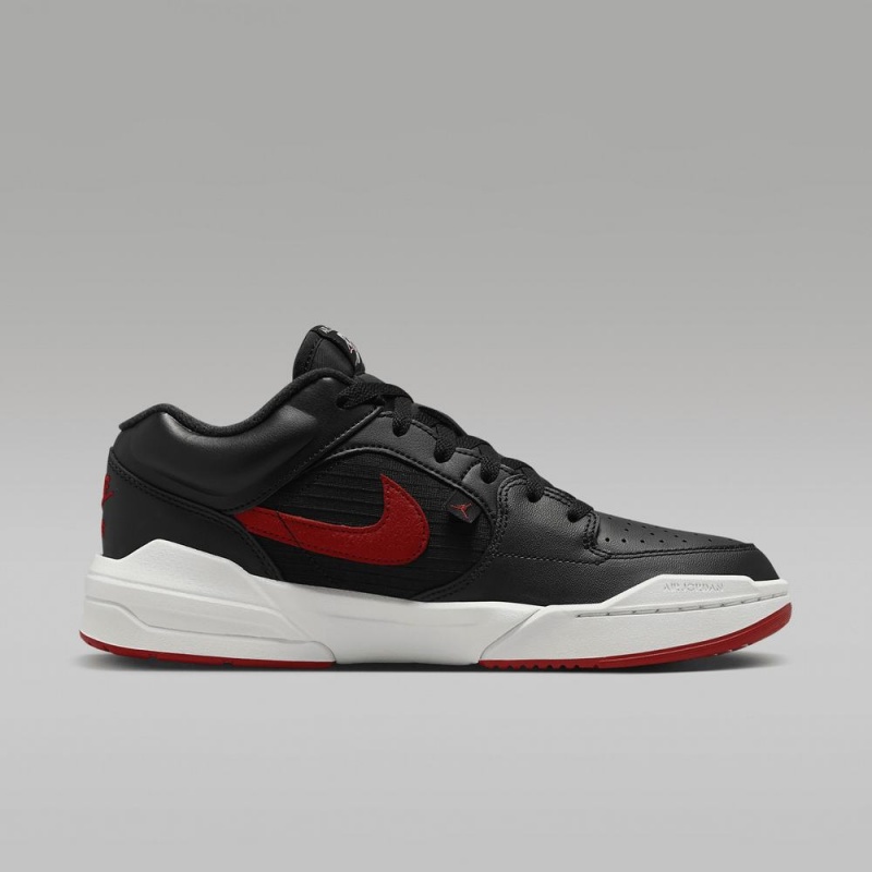 Nike Jordan Stadium 90 Schoenen Dames Zwart Wit Rood Nederland | 462197-YNQ