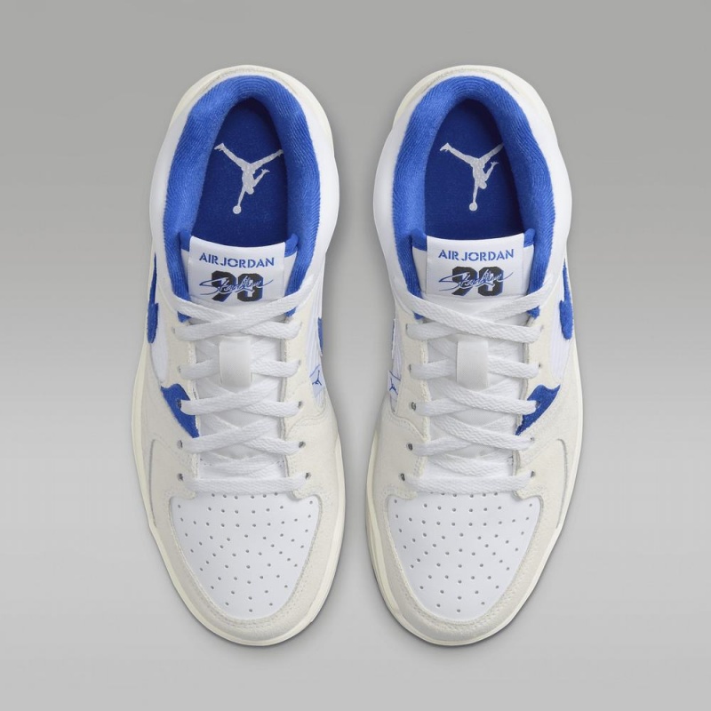 Nike Jordan Stadium 90 Schoenen Heren Grijs Wit Blauw Nederland | 914508-REN