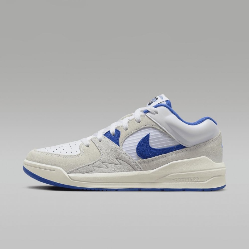 Nike Jordan Stadium 90 Schoenen Heren Grijs Wit Blauw Nederland | 914508-REN