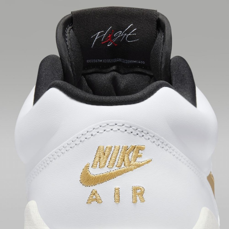 Nike Jordan Stadium 90 Schoenen Heren Wit Zwart Metal Goud Nederland | 436759-RHA
