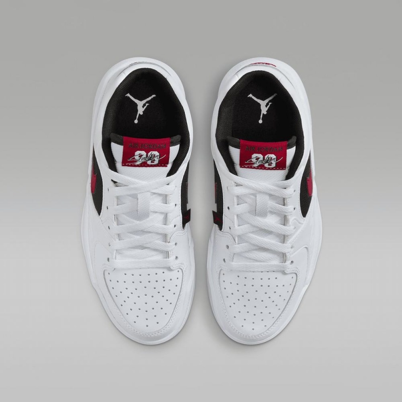 Nike Jordan Stadium 90 Schoenen Kinderen Wit Fuchsie Zwart Nederland | 086374-DSE