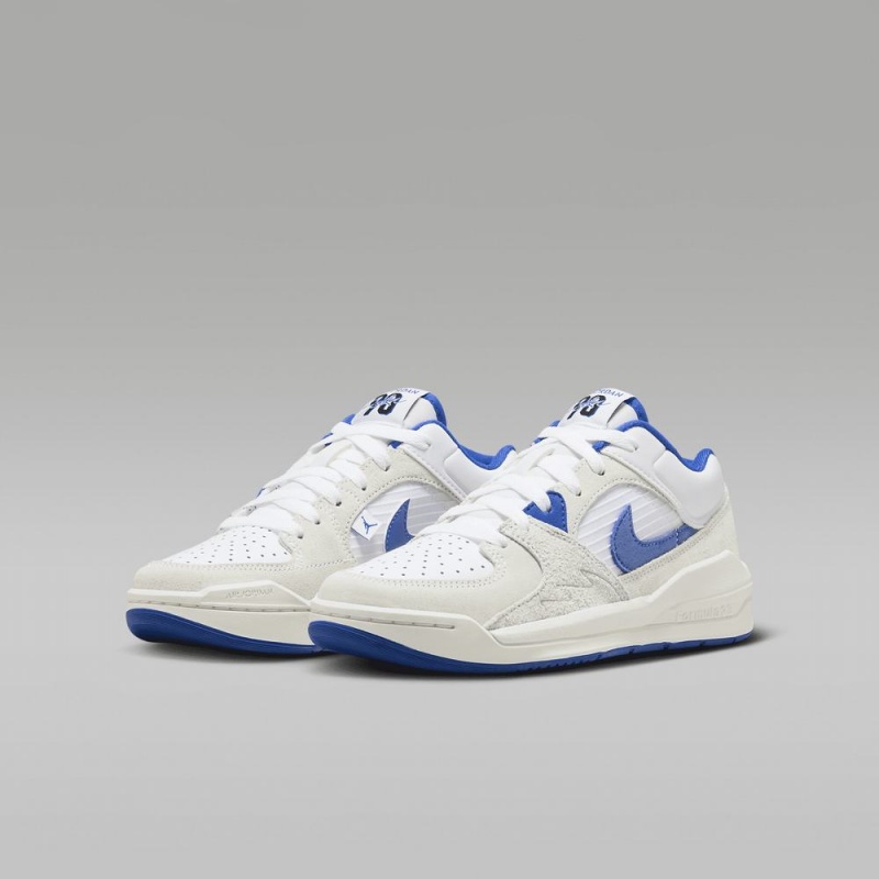Nike Jordan Stadium 90 Schoenen Kinderen Wit Blauw Nederland | 271830-QUD
