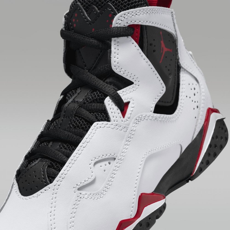Nike Jordan True Flight Schoenen Kinderen Wit Zwart Rood Nederland | 783921-HSO