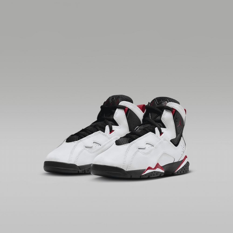 Nike Jordan True Flight Schoenen Kinderen Wit Zwart Rood Nederland | 783921-HSO